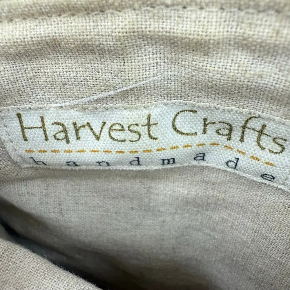 Harvest Crafts Handmade Crossbody Purse Handbag Pocketbook Folk‎ Art Animal